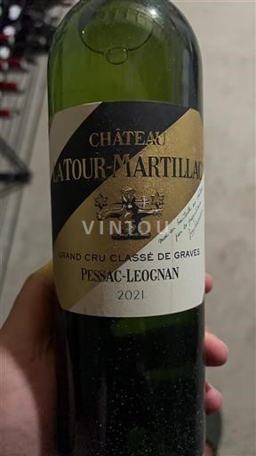 Bordeaux Pessac-Léognan Grand Cru Latour-Martillac 2021