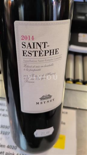 Bordeaux Saint-Estèphe Meyney 2014