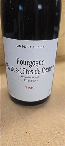 Burgundy Hautes-Côtes de Beaune Bertillon Père & Fils En Marlot 2020