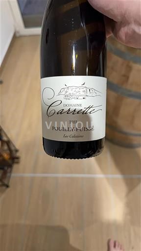 Bourgogne Pouilly-fuissé Domaine Carrette Les Calcaires 2023