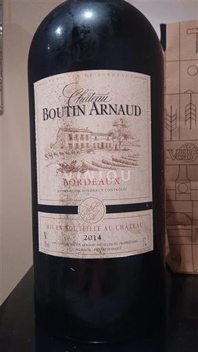 Bordeaux Château Boutin Arnaud 2014