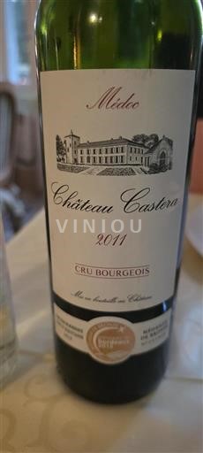 Bordeaux Médoc Cru Bourgeois Château Castera 2011