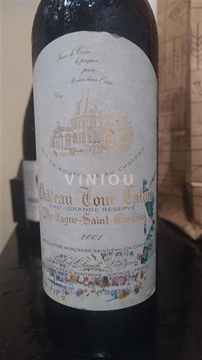 Bordeaux Montagne-Saint-Émilion Château Tour Calon Grande Réserve 2001