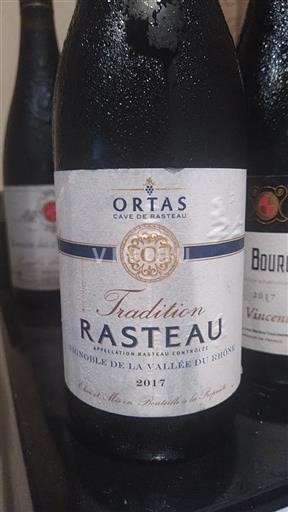 Údolí Rhôny Rasteau Ortas Cave de Rasteau Tradition 2017