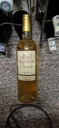 Lounais-Ranska Monbazillac Grains Or 2003