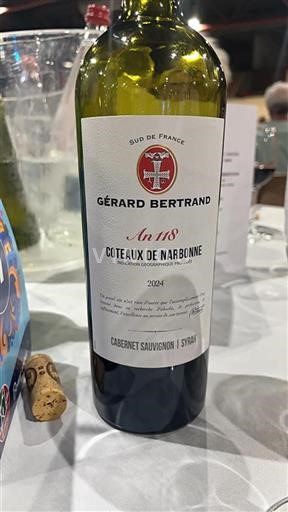 Languedoc a Roussillon Coteaux de Narbonne Gérard Bertrand An 118 2024