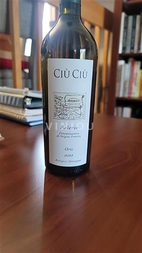 Vin Blanc sec Oris Ciù Ciù 2023 Italie Pouilles Alezio