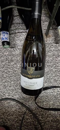 Burgundi Mâcon ja Mâcon-kylät Les Vignerons Igé En Thuzot Ei vuosikertaa