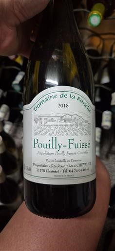 Borgogna Pouilly-fuissé Domaine La Ranche 2018