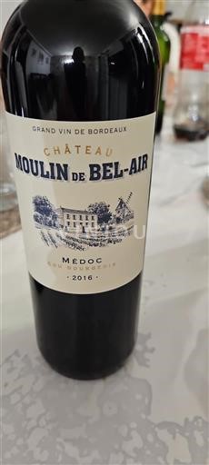 Bordeaux Médoc Cru Bourgeois Château Moulin de Bel-Air 2016