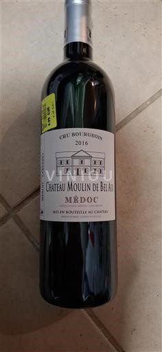 Bordeaux Médoc Cru Bourgeois Château Moulin de Bel-Air 2016