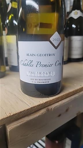 Borgoña Chablis Premier Cru Alain Geoffroy Vau-Ligneau 2022