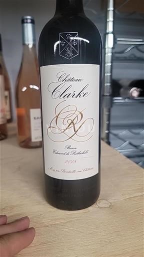 Burdeos Listrac-Médoc Château Clarke Baron Edmond de Rothschild 2018