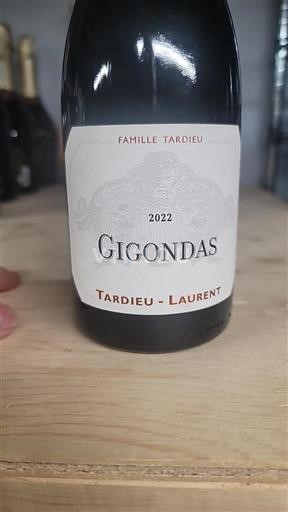 Rhône Valley Gigondas Tardieu-Laurent 2022
