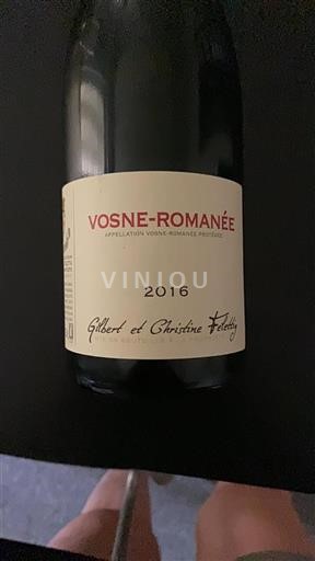 Burgundy Vosne-Romanée Gilbert et Christine Féletig 2016