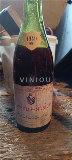 Burgundsko Chambolle-Musigny Dufouleur Père & Fils 1949