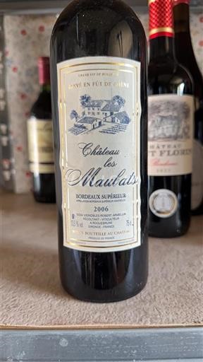 Bordeaux Bordeaux superiore Château Les Maubats 2006