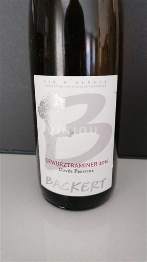 Alsace Grand Cru Backert Prestige 2016