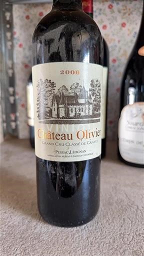 Bordeaux Pessac-Léognan Grand Cru Olivier 2006