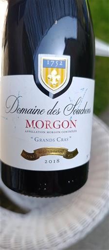 Beaujolais Morgon Domaine Des Souchons Grands Cras 2018