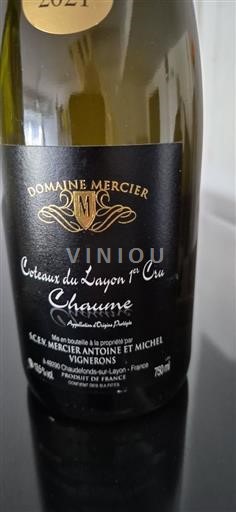 Loirevallei Niet gespecificeerd Domaine Mercier Chaume 2021