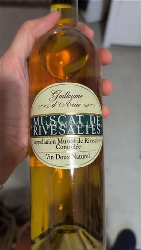Roussillon Muscat de Rivesaltes Guillaume Arria Non Millésimé