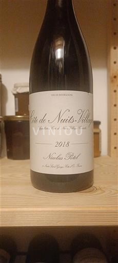 Borgogna Côte de Nuits Villages Nicolas Potel 2018