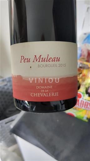 Vallée de la Loire Bourgueil Domaine La Chevalerie Peu Muleau 2015