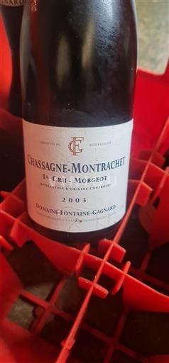 Bourgogne Chassagne-montrachet Premier Cru Domaine Fontaine-Gagnard Morgeot 2003