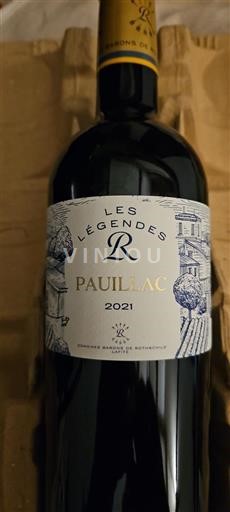 Bordéus Pauillac Domaine S Barons de Rothschild Lafite Les Légendes 2021