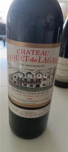 Bordeaux Non specificato Château Crusquet de Lagarcie 1996