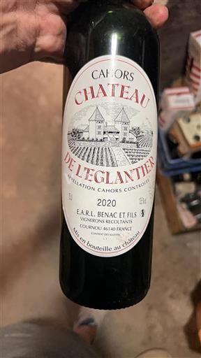 Jihozápad Cahors Château L'Églantier 2020