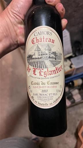 Jihozápad Cahors Château L'Églantier du Causse 2017