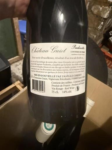Rhônedalen Costières-de-Nîmes Château Guiot Pauline 2018