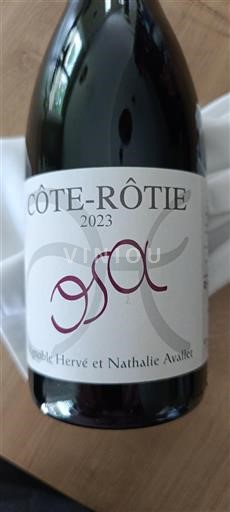 Vale do Ródano Côte-rôtie Vignoble Hervé et Nathalie Availlet Oser 2023