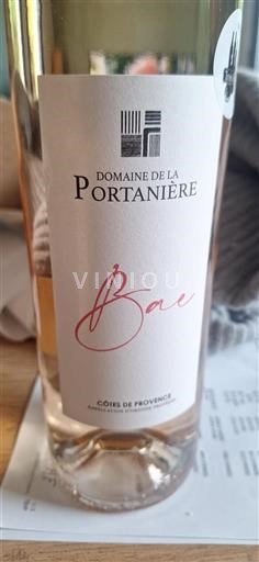 Provence Côtes-de-Provence Domaine La Portanière Bae Não Sazonado