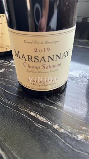Burgundsko Marsannay René Bouvier Champ Salomon 2019