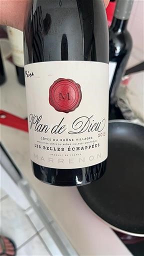 Valle del Rodano Côtes-du-rhône-villages Marrenon Les Belles Échappées 2019