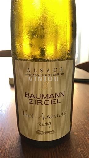 Alzacija Grand Cru Baumann-Zirgel Pinot Auxerrois 2019