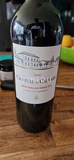 Bordeaux Saint-Émilion Grand Cru Grand Cru Château Calvaire 2021