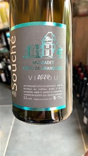 Údolí Loiry Muscadet-côtes-de-grand-lieu Château Souche 2020