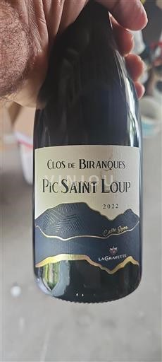 Languedoc Pic-saint-loup Clos de Biranques La Gravette 2022