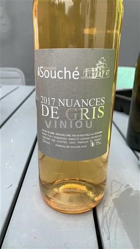 Loire-dalen Loiredalen Domaine Souché Nuances de Gris 2017