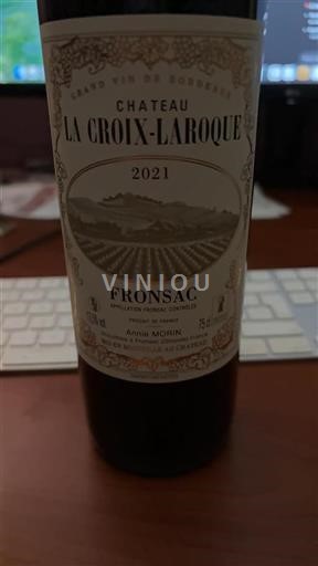 Bordeaux Fronsac Château La Croix-Laroque 2021