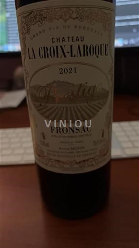 Bordeaux Fronsac Château La Croix-Laroque Prestige 2021