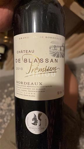 Bordeaux Château Blassan Premium 2010