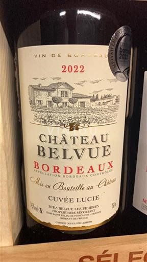 Bordeaux Château Bellevue Lucie 2022