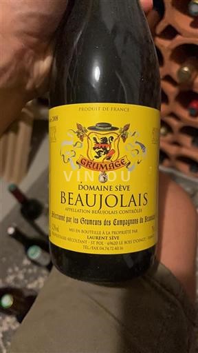 Beaujolais Domaine Sève Grumage 2008