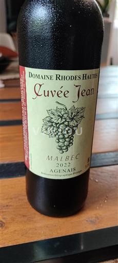 Sydvestfrankrig Gers Domaine Rhodes Hautes Jean 2022
