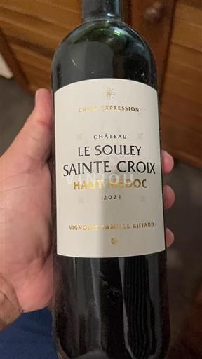 Bordeaux Haut-Médoc Château Le Souley Sainte Croix Expression 2021